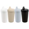 Picture of Re-Play Made in USA 10 Oz. Sippy Cups for Toddlers, Pack of 4 - Reusable Spill Proof Cups for Kids, Dishwasher/Microwave Safe - Hard Spout Sippy Cups for Toddlers 3.13" x 6.25", Monochrome