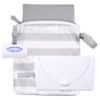 Picture of Ubbi On-The-Go Gift Set, Baby Essentials, Includes Portable Changing Pad, Wipe Dispenser, and Bag Dispenser, Newborn Baby Essential