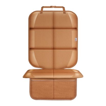 Picture of Meolsaek Car Seat Protector for Child Car Seat, Durable 600D Fabric Waterproof Car Seat Cover with Thick Pad Non-Slip Backing (No Imprints)