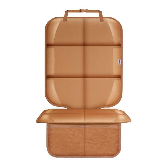 Picture of Meolsaek Car Seat Protector for Child Car Seat, Durable 600D Fabric Waterproof Car Seat Cover with Thick Pad Non-Slip Backing (No Imprints)