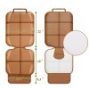 Picture of Meolsaek Car Seat Protector for Child Car Seat, Durable 600D Fabric Waterproof Car Seat Cover with Thick Pad Non-Slip Backing (No Imprints)