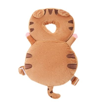 Picture of Baby Head Protection Backpack - Soft & Comfortable, Cute Cartoon Design, Tiger