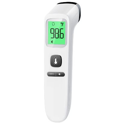 Picture of No-Touch Thermometer for Adults and Kids, Digital Accurate Baby Thermometer with Fever Alarm, 1 Second Fast Result, FSA HSA Eligible, Easy to use, 2 in 1 Mode