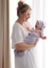 Picture of Momcozy Baby Hooded Towel-Made from Cotton, Suitable for Newborn Shower Gifts, 2 Count (Pack of 1), 28 X 28 Inch, Ink Wash Leaves