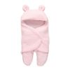 Picture of Baby Blanket Newborn Baby Swaddle Wrap Soft Winter Baby Bedding Blanket Pink