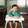 Picture of Tiny Twinkle Mess Proof Baby Bib |2 Pack Waterproof Smock Bib for Eating, Machine Washable Full Sleeve with Pocket(Slate Olive, Large 2-4 Years)