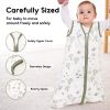 Picture of Yoofoss Baby Sleep Sack 0-6 Months 0.5 Tog Wearable Blanket for Baby, 3 Pack 100% Cotton Infant Toddler Sleeping Sack 2-Way Zipper Lightweight Sleep Sack