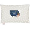 Picture of Toddler Pillow with Pillowcase - 13x18 My Little Dreamy Kids Travel Bed Pillows for Sleeping, Organic Cotton Small Pillowcase, Soft & Breathable, Machine Washable, Toddlers 2-5 Years Old (Meadow)