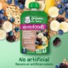 Picture of Gerber Organic Baby Food Pouches, 2nd Foods for Sitter, WonderFoods, Banana Blueberry Blackberry Oatmeal, 3.5 Ounce (Pack of 12)