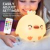 Picture of Lumipets Kawaii Chick Night Light, Silicone Rubber, Multicolor, 12-Inch