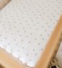 Picture of Burt's Bees Baby Essential Organic Cotton Fitted Crib Sheet, Breathable for Boy Girl Standard Crib & Toddler Mattresses