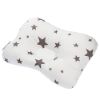 Picture of Baby Pillow for Newborn Breathable 3D Air Mesh Organic Cotton, Protection for Flat Head Syndrome StarDream White