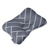 Picture of Baby Pillow for Newborn Breathable 3D Air Mesh Organic Cotton, Protection for Flat Head Syndrome Marble Grey