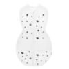 Picture of Happiest Baby Sleepea 5-Second Swaddle - 100% Organic Cotton Baby Swaddle Blanket - Doctor Designed Promotes Healthy Hip Development (Ivory Planets, Large)