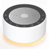 Picture of Kipcush White Noise Sound Machine with Nursery Lamp, Mood Lighting, 7 Colour Night Light, 30 Soothing Sounds for Baby/Adult. Timer, Plug in, Memory Function, Touch Control