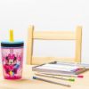 Picture of Zak Designs Disney Kelso Tumbler 15 oz Set (Minnie Mouse) Leak-Proof Screw-On Lid with Straw, Made of Durable Plastic and Silicone, Perfect Bundle for Kids