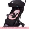Picture of COOLBEBE New 2-in-1 Babybody Supports for Baby Newborn Infants - Extra Soft Stroller Cushion Pads Car Seat Insert, Perfect for Carseats, Strollers, Swings, Pink