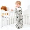 Picture of Yoofoss Baby Sleep Sack 0-6 Months Baby Wearable Blanket 100% Cotton 2-Way Zipper Toddler Sleeping Sack, 3 Pack Soft Lightweight Sleep Sacks for Babies