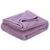 Picture of Fuzzy Throw Blanket, Plush Fleece Blankets for Adults, Toddler, Boys and Girls, Warm Soft Blankets and Throws for Bed, Couch, Sofa, Travel and Outdoor, Camping (Throw(50"x70"), L-Lavender)