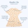 Picture of SleepingBaby Zipadee-Zip Transitional Swaddle Sack, 12-24 Month - Roomy Zipper Swaddle for Easy Diaper Changes and Proper Hip Development - Baby Swaddle Sack, Large - Pears