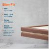 Picture of Roving Cove Slim-Fit Corner Edge Protector for Baby Proofing (Small 18ft Edge 8 Corners), Furniture Safety Bumper Guard, Soft NBR Rubber Foam, 3M Adhesive, Coffee Brown
