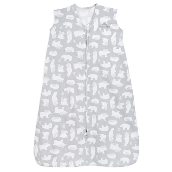 Picture of HALO SleepSack, 100% Cotton Wearable Blanket, Swaddle Transition Sleeping Bag, TOG 0.5, Polar Bears, Large, 12-18 Months