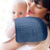 Picture of Yoofoss Muslin Burp Cloths for Baby 10 Pack 100% Cotton Baby Washcloths for Boys Girls Large 20''X10'' Super Soft and Absorbent Dark Blue