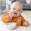 Picture of Bumkins Sleeved Bib for Girl or Boy, Baby and Toddler for 6-24 Mos, Essential Must Have for Eating, Feeding, Baby Led Weaning Supplies, Long Sleeve Mess Saving Food Catcher, 2-pk Camp and Grounded