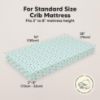 Picture of KeaBabies 2-Pack Organic Crib Sheets for Boys, Girls, Jersey Fitted Baby Crib Sheets Neutral, Cotton Breathable Crib Sheet, Cute Printed Crib Mattress Sheet, Baby Mattress Sheets (Beach Day)