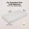 Picture of KeaBabies 2-Pack Organic Crib Sheets for Boys, Girls, Jersey Fitted Baby Crib Sheets Neutral, Cotton Breathable Crib Sheet, Cute Printed Crib Mattress Sheet, Baby Mattress Sheets (French Gray)