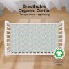Picture of KeaBabies 2-Pack Organic Crib Sheets for Boys, Girls, Jersey Fitted Crib Sheet, Baby Crib Sheets Neutral, Cotton Breathable Crib Sheet, Cute Printed Crib Mattress Sheet, Baby Mattress Sheets (Daisies)