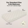 Picture of KeaBabies 2-Pack Organic Crib Sheets for Boys, Girls, Jersey Fitted Crib Sheet, Baby Crib Sheets Neutral, Cotton Breathable Crib Sheet, Cute Printed Crib Mattress Sheet, Baby Mattress Sheets (Daisies)