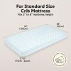 Picture of KeaBabies 2-Pack Organic Crib Sheets for Boys, Girls - Fitted Crib Mattress Sheet Neutral, Breathable Jersey Cotton Cover for Baby Bed, Toddler Mattress, Soft & Cute Prints (Jolly Rainbow)