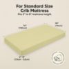 Picture of KeaBabies 2-Pack Organic Crib Sheets for Boys, Girls - Fitted Crib Mattress Sheet Neutral, Breathable Jersey Cotton Cover for Baby Bed, Toddler Mattress, Soft & Cute Prints (Oregano)