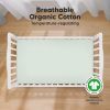 Picture of KeaBabies 2-Pack Organic Crib Sheets for Boys, Girls - 52x28 Fitted Crib Mattress Sheet Neutral, Breathable Jersey Cotton Cover for Baby Bed, Toddler Mattress, Soft & Cute Prints (Cove)
