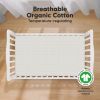Picture of KeaBabies 2-Pack Organic Crib Sheets for Boys, Girls - Fitted Crib Mattress Sheet Neutral, Breathable Jersey Cotton Cover for Baby Bed, Toddler Mattress, Soft & Cute Prints (Meadow)