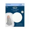 Picture of HALO Micro Fleece Sleepsack Swaddle, 3-Way Adjustable Wearable Blanket, TOG 3.0, Cream, Small, 3-6 Months