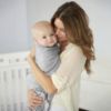 Picture of HALO 100% Cotton Sleepsack Swaddle, 3-Way Adjustable Wearable Blanket, TOG 1.5, Heather Gray, Newborn, 0-3 Months
