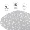 Picture of Bassinet Fitted Sheets Compatible with YADAQE, Larex, AMKE 3 in 1(35" X 20"), Foalom, Bellababy, Milliard and TCBunny Bassinet, 2 Pack, 100% Jersey Knit Cotton, Grey and White Print