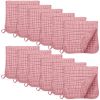 Picture of Unnivoll Muslin Burp Cloths for Baby 100% Cotton Burping Cloths for Boys Girls Large 20''X10'' Extra Soft and Absorbent 12 Pack - Bean Paste