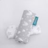Picture of Bassinet Sheets Fit for Graco Pack 'n Play Day2Dream Travel Bassinet(not playard) and Munchkin Brica Baby Travel Pod, 2 Pack, 100% Jersey Cotton Fitted Sheets, Gray Print for Baby