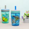 Picture of Zak Designs Kelso 15 oz Tumbler Set (Toy Story 4 - Woody & Buzz 2pc Set) Toddlers Cup Leak-Proof Screw-On Lid with Straw Made of Durable Plastic and Silicone, Perfect Bundle for Kids