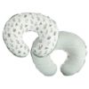 Picture of Boppy Nursing Pillow Cover, 100% Organic Cotton, Green Little Leaves, Fits The Original Support Pillow for Breastfeeding and Bottle Feeding, Cover Only