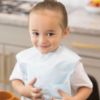 Picture of Tiny Twinkle Mess-Proof Baby Bib - Waterproof Bib for Baby Boy or Girl - Machine Washable - Adjustable Closure - PVC, BPA & Phthalate Free - Great for Travel - Baby Food Bibs (5 Pack, Unisex Solids)