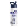 Picture of Simple Modern Star Wars R2D2 Water Bottle for Kids | Reusable Cup with Straw Lid Insulated Stainless SteelTumbler Gifts for Toddlers Boys | Summit Collection | 18oz R2D2