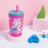 Picture of Zak Designs Kelso 15 oz Tumbler Set (Paw Patrol Skye & Everest) Leak-Proof Screw-On Lid with Straw Made of Durable Plastic and Silicone, Perfect Cup Bundle for Toddlers, Kids (2pc Set)