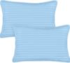 Picture of Utopia Bedding Toddler Pillow (Light Blue, 2 Pack) 13x18 Pillows for Sleeping, Soft and Breathable Cotton Blend Shell, Small Kids Pillow Perfect for Toddler Bed and Travel (Intended for Age 2 and up)