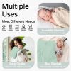 Picture of Yoofoss Hooded Baby Towels for Newborn 2 Pack 100% Muslin Cotton Baby Bath Towel with Hood for Babies, Infant, Toddler and Kids, Large 32x32Inch, Soft and Absorbent Newborn Essential