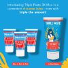 Picture of Triple Paste 3X Max Diaper Rash Ointment, Maximum Strength Zinc Oxide Ointment for Severe Diaper Rash, 6 oz Tube