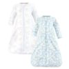 Picture of Hudson Baby Unisex Baby Cotton Long-Sleeve Wearable Sleeping Bag, Sack, Blanket, Mixed Daisy, 18-24 Months